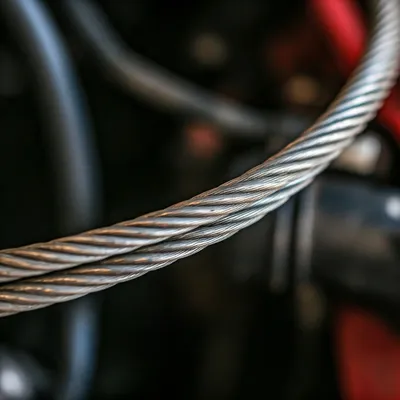 Cable mecánico diseñado para coches y camiones, pieza esencial para el control de aceleración.