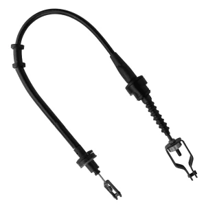 Par de chicotes de clutch tipo cable de mando con bujes de hule y conectores plásticos para selector de velocidades